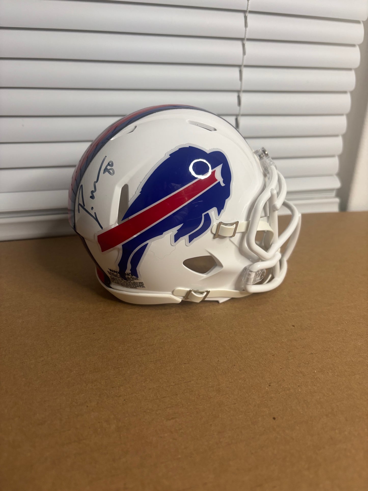 Eric Moulds Signed Buffalo Bills Speed Mini