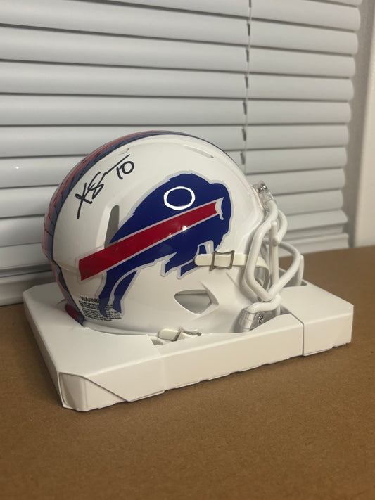 Khalil Shakir Signed Buffalo Bills Speed Mini