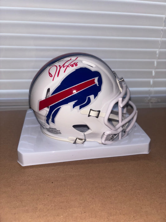 Dawson Knox Buffalo Bills Signed Speed Mini