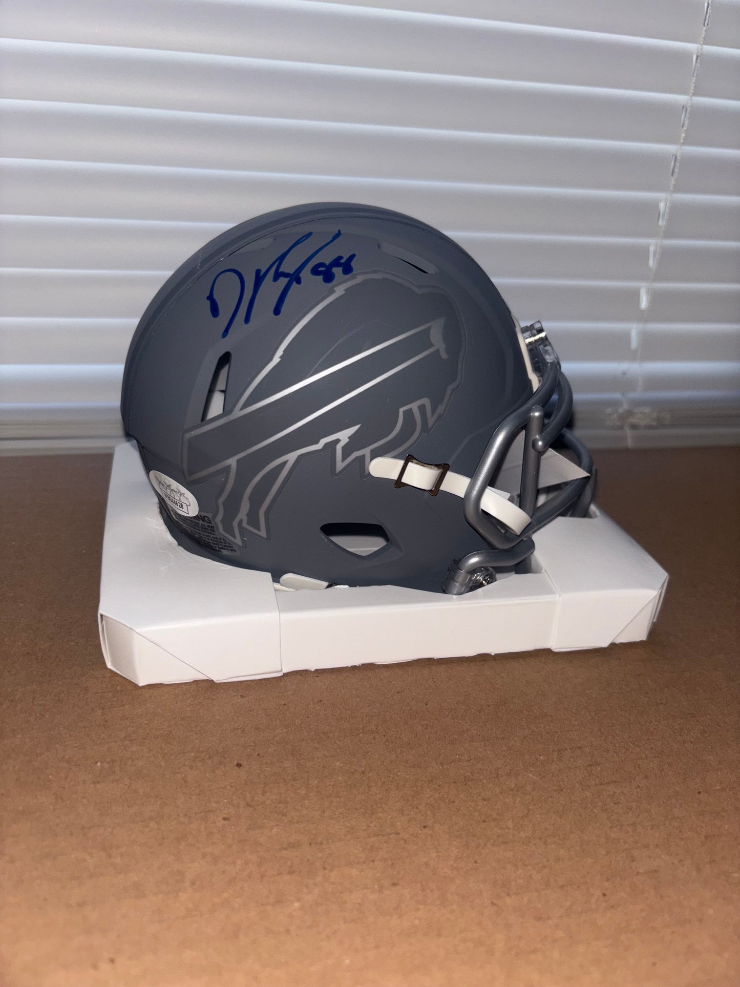 Dawson Knox Signed Buffalo Bills Slate Mini