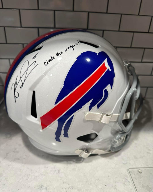 Kyle Williams Signed Buffalo Bills Full Size Speed Helmet