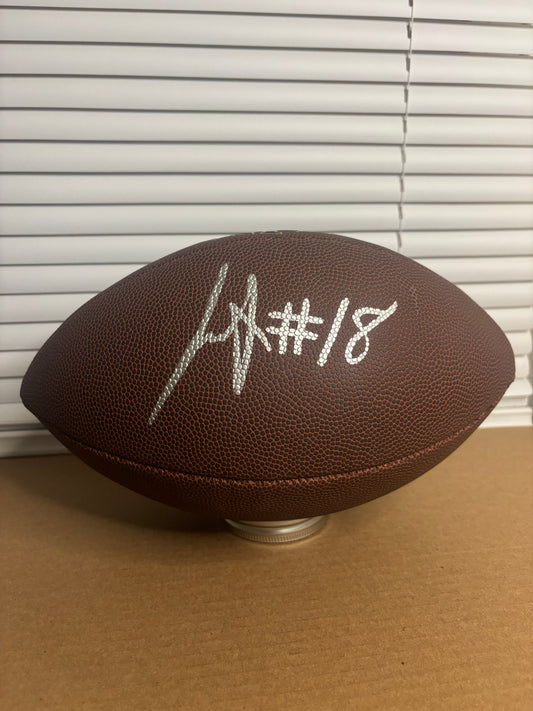 Justin Shorter Signed Buffalo Bills Football