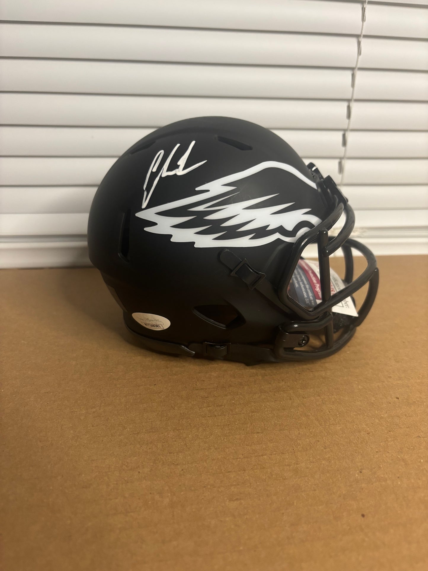 Chris Long Signed Philadelphia Eagles Eclipse Mini