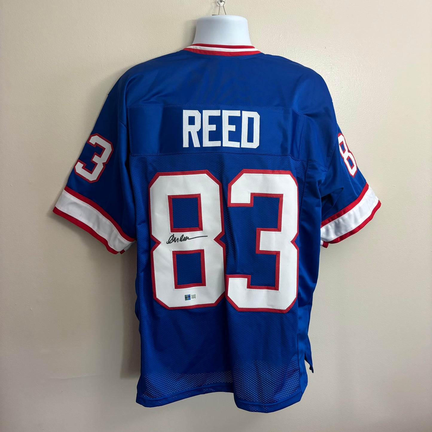 Andre Reed Signed Buffalo Bills Jersey (Blue)