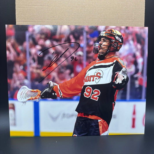 Dhane Smith Signed Buffalo Bandits 8x10 (Celle)