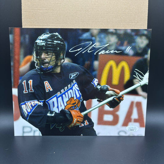 John Tavares Signed Buffalo Bandits 8x10 (Torso)