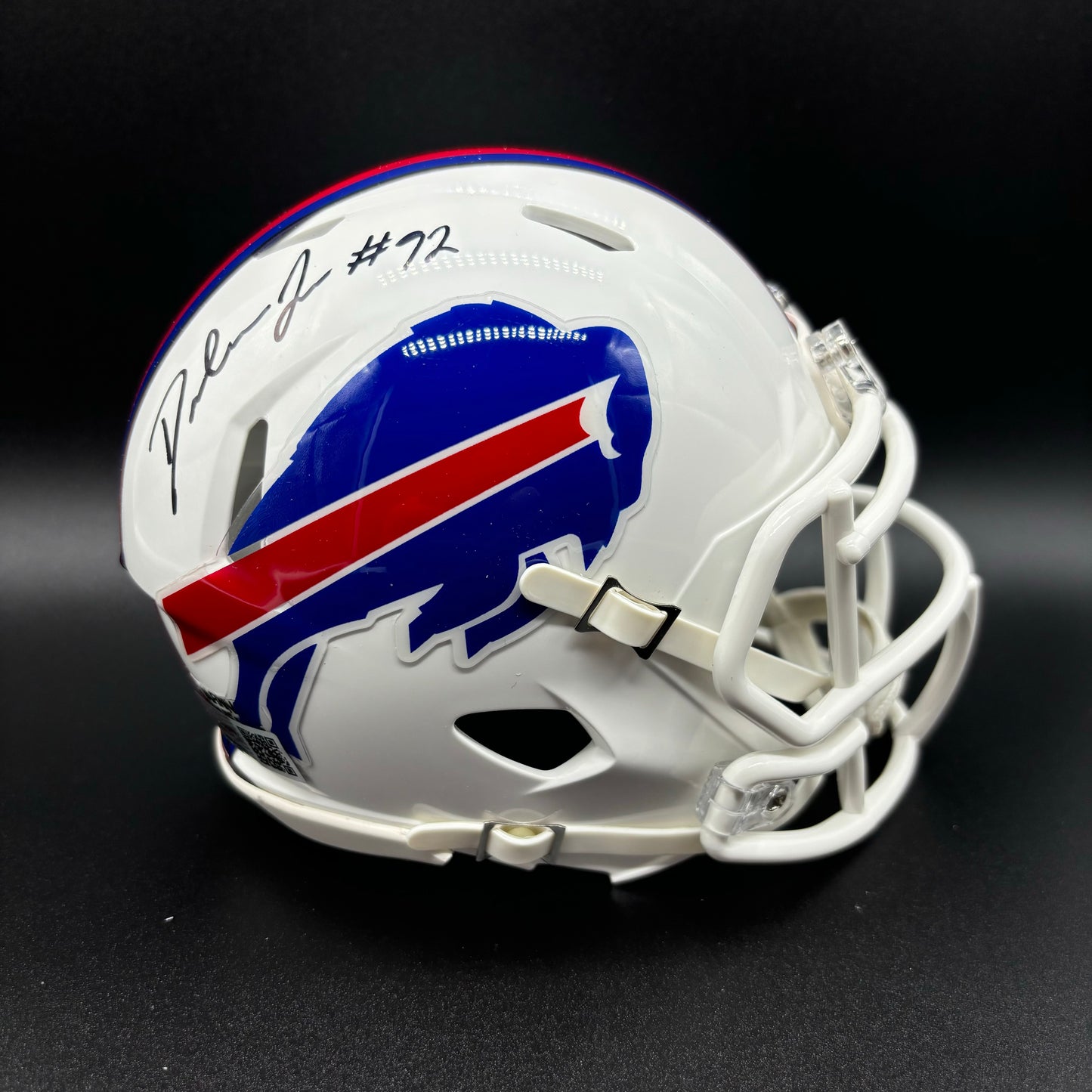 Daquan Jones Buffalo Bills Signed Speed Mini