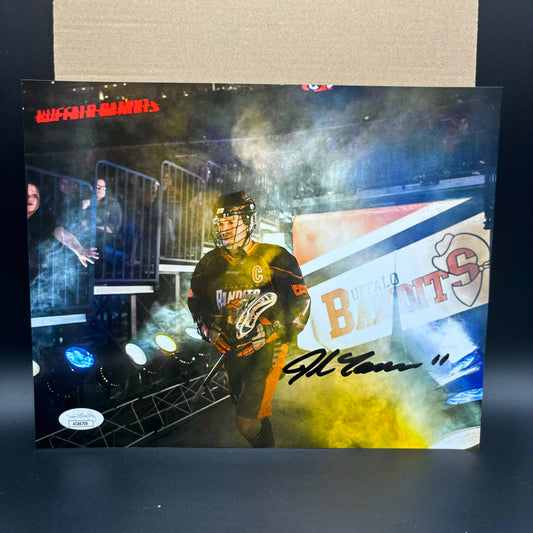 John Tavares Signed Buffalo Bandits 8x10 (Tunnel)