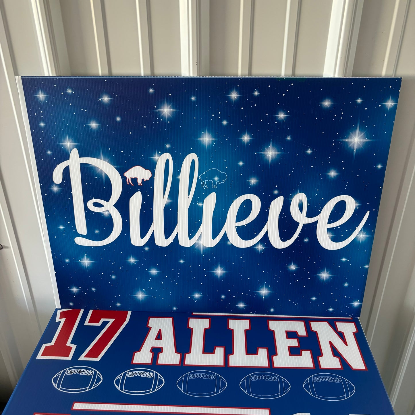 Billieve Yard Sign