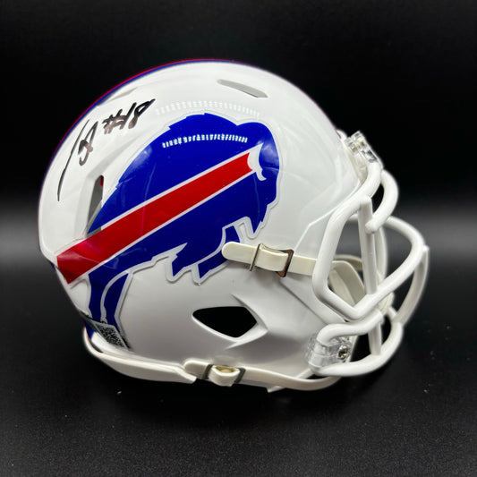 Justin Shorter Signed Buffalo Bills Mini Helmet