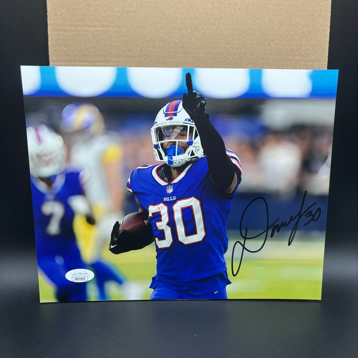 Dane Jackson Signed Buffalo Bills 8x10