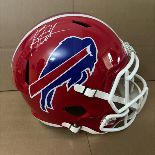 Keon Coleman Signed Buffalo Bills Red Speed Rep