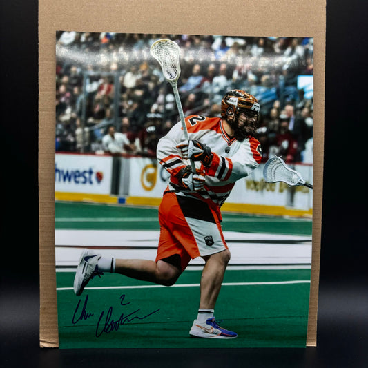 Chris Cloutier Signed 8x10 (Running)