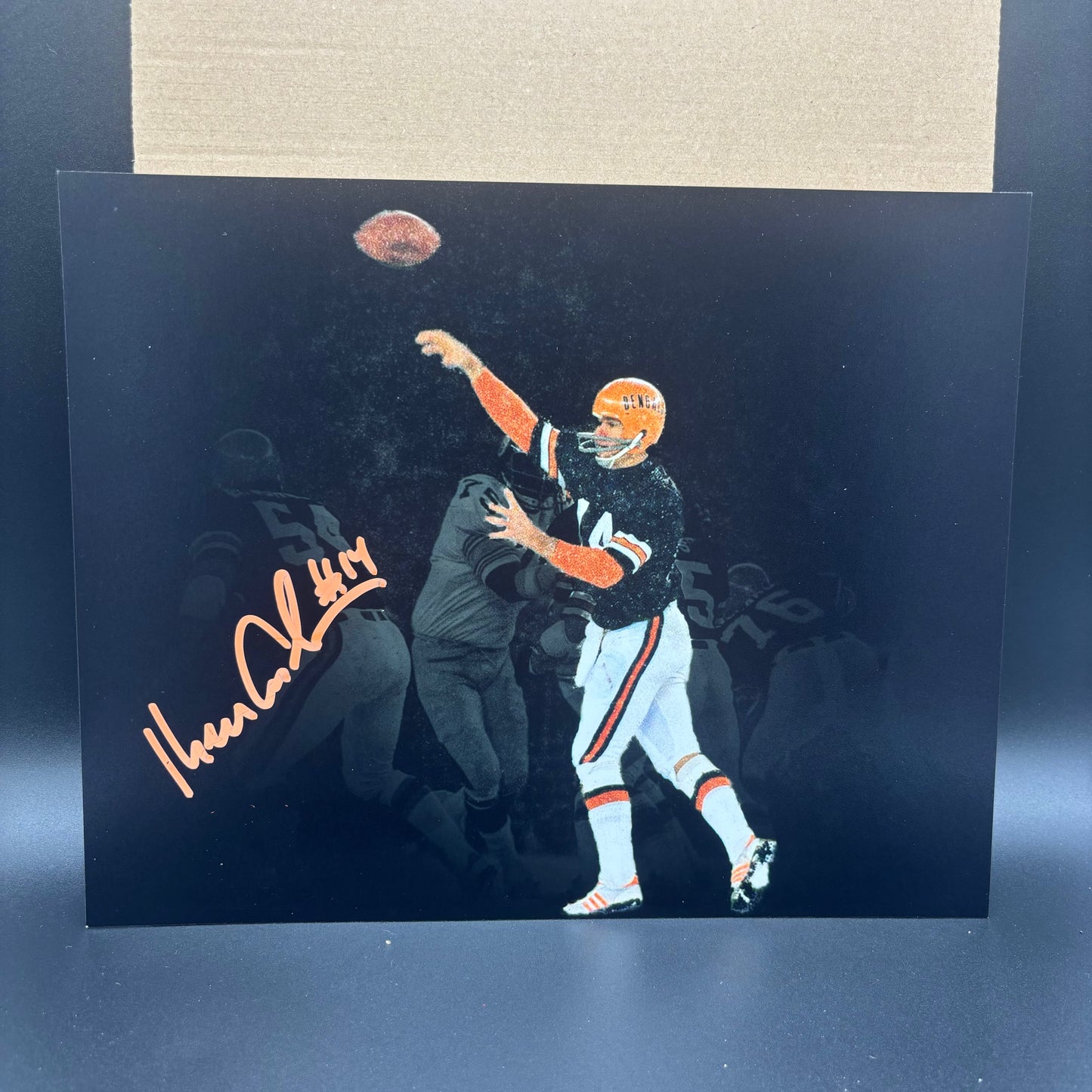 Ken Anderson Signed Cleveland Browns 8x10