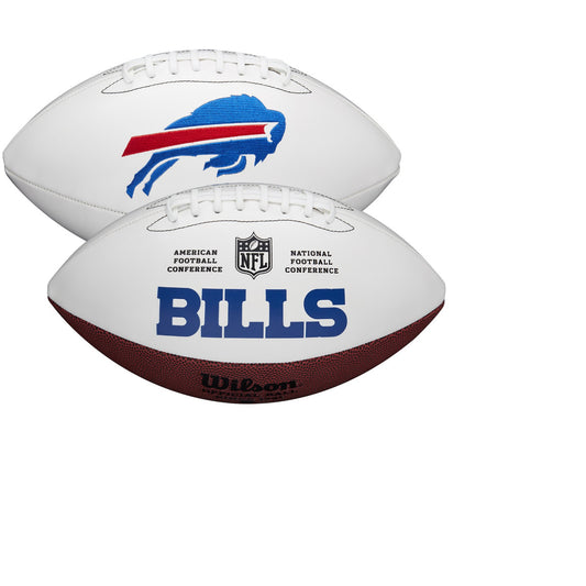 Buffalo Bills White Panel Football